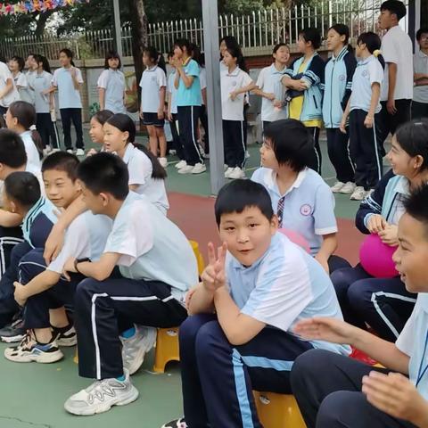 缤纷趣味，团聚青春—珠海市斗门区德恒实验学校六年级级组活动