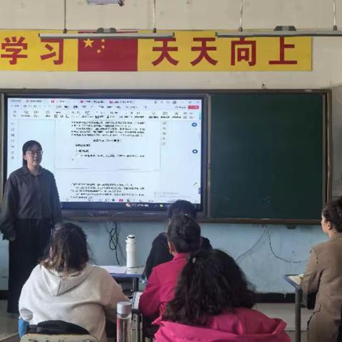 托克逊县滨河学校低数组新课标学习教研活动简报
