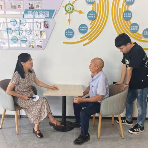 紫薇东进社区关怀独居老人行动纪实