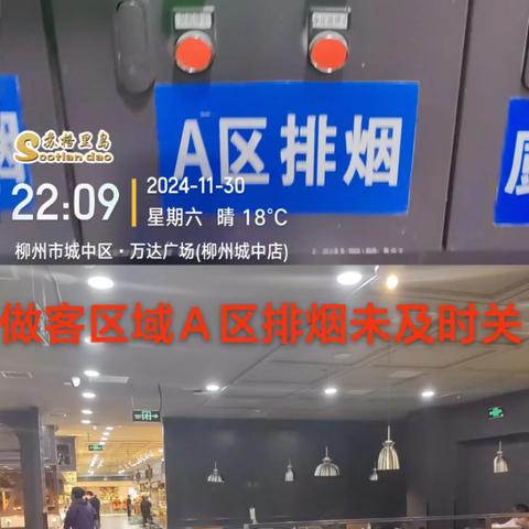 12月城中店前厅巡店照片