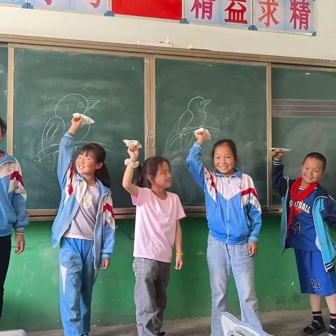 小巧手，动起来——连五学区马咀小学课后服务之手工制作