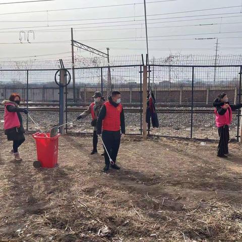 福民街道开展春季环境大整治行动