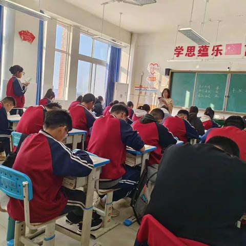 冬日研风暖，学路共同行——记郝家中学语文组教研活动