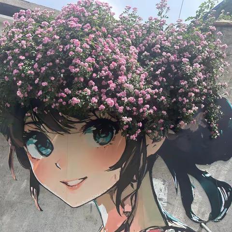 浪漫绽放——青龙山社区蔷薇网红打卡墙等你邂逅美好！ ‍