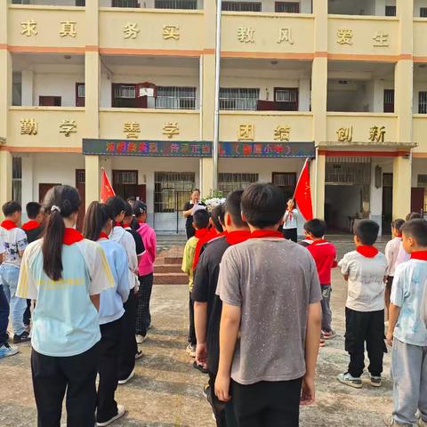 清明祭英烈，传承正当时 ——狮厦小学2026年清明祭扫抗日空军蒙术烈士纪念碑活动纪实