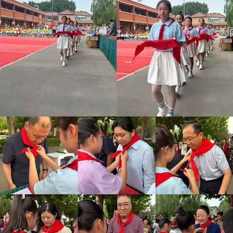高举队旗跟党走 ‍         争做新时代好少年 ‍——中卫中心校浍史完小庆六一活动