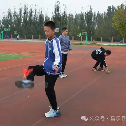昌乐县鄌郚镇中学举行校园吉尼斯挑战赛