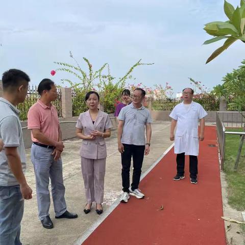 海口市民政局到海口桂林洋养老服务中心开展台风防御督查工作