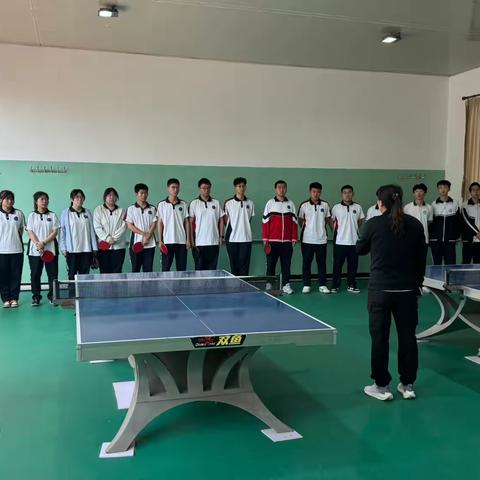 与球共舞，“乒”出精彩 ——蓟州区第四中学乒乓球比赛