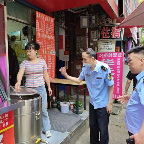 西关市场监督管理所全力以赴为高考期间食品安全保驾护航