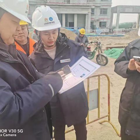 起步区公司工程管理部开展节后在建工地复工复产安全检查工作