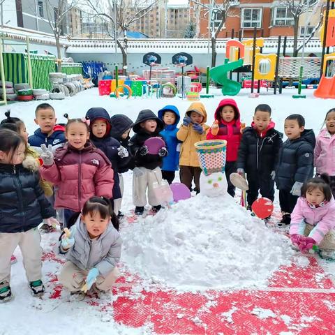 【二幼育雁课程】冰雪来袭，暖心守护——（小三班一周回顾）