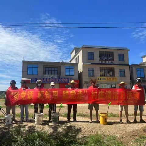 5月17日“听党话 感党恩 跟党走”｜大丰镇持续开展村庄清洁日活动