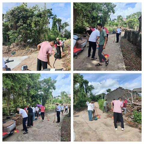 大丰镇持续开展爱国卫生运动成效巩固提升行动暨环境卫生整治活动