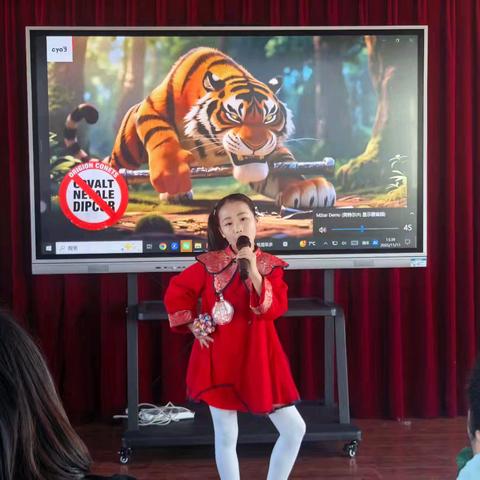 “说好普通话，故事润童心” ——绰勒中心校讲故事比赛