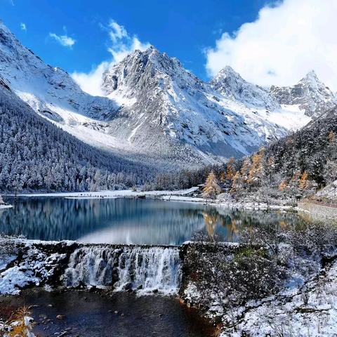 川西小瑞士｜半山秋色半山雪