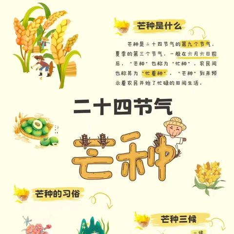 【新城学前•天天快讯】风吹麦成浪 蝉鸣夏始忙——西安新城天天向上幼儿园芒种节气主题活动纪实