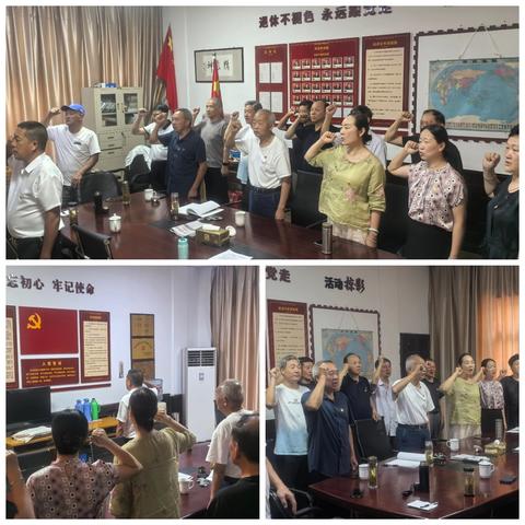 区总工会老干部党支部开展“庆七一·银耀富春守初心”主题党日活动