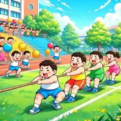 “班超”来了！沛县树人学校来接力——六年级开展拔河比赛活动