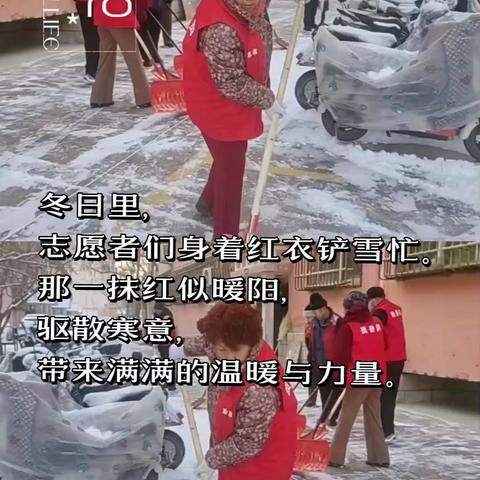 风雪肆虐寒刺骨，党旗飘扬暖人心——中天花苑党支部用担当融化严冬的雪。