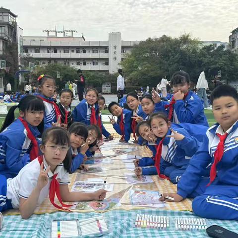 校园艺术节活动之二十四节气 双流区东升小学三年级4班
