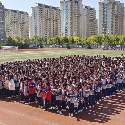 百舸争流千帆竞       榜样引领勇争先 ____滦州市海阳学校七年级期中学情检测表彰总结大会