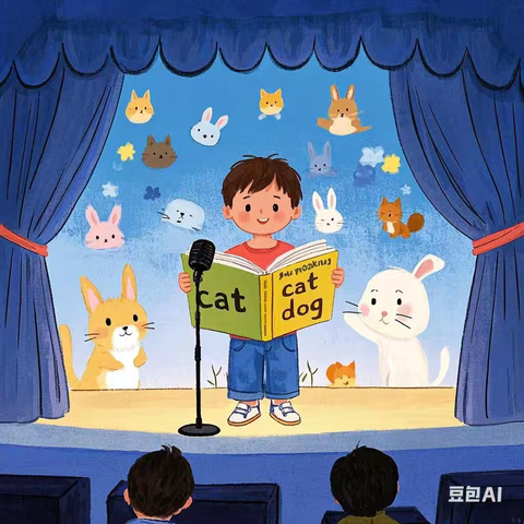 【建设路小学.学科素养】“英”彩绘本 “四”意飞扬——四年级“英语绘本故事讲演”