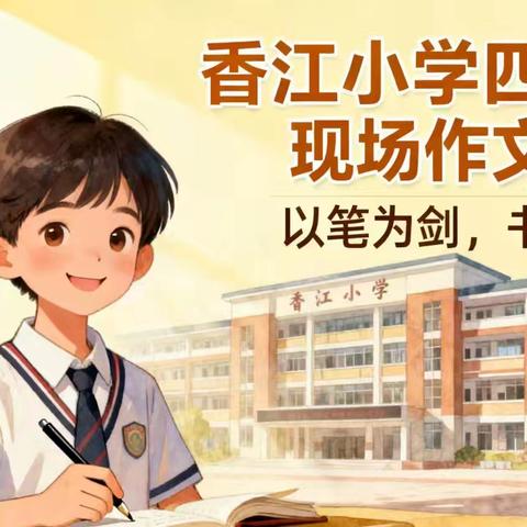 墨香润心，笔绽芳华——香江小学四年级现场作文大赛纪实