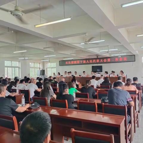 奋进新征程  铸就新辉煌——木头凳镇召开第十届人民代表大会第二次会议