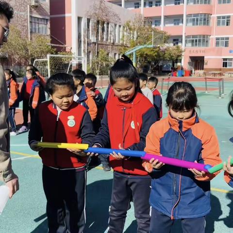 【全环境立德树人】滨城区逸夫小学三（3）中队团建活动——乘风而行·迎难而上，加油！