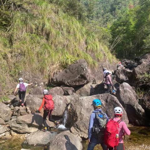 10月29日永嘉长隆峡谷反穿