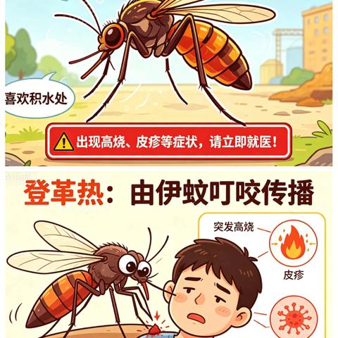 预防登革热 防蚊灭蚊 守护健康你我他