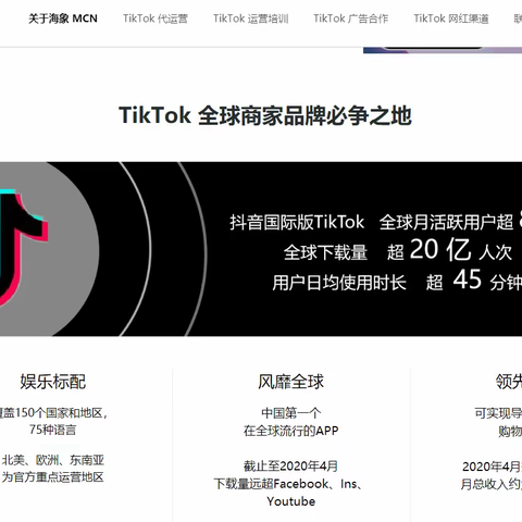 TiktoK跨境MCN机构入驻全方位指南