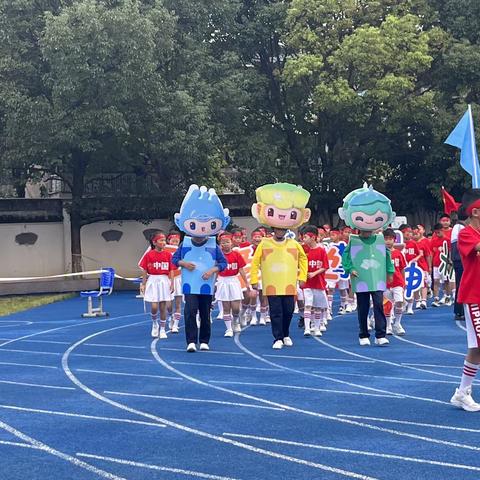 展现少年风采   传承亚运精神 实验小学四(8)班小蜜蜂中队