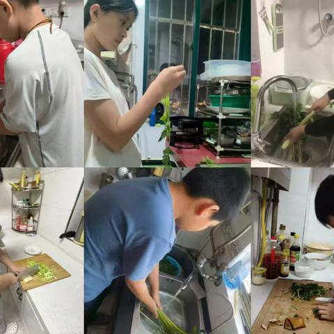 入得学堂，进得厨房-六6班劳动实践记