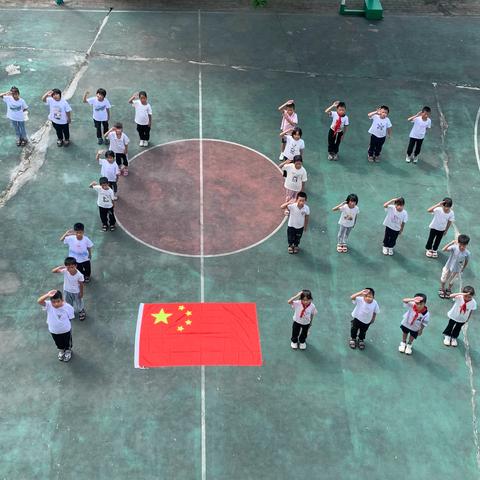 “童心向党，争做时代好少年”———容县杨村镇界牌小学开展迎国庆活动