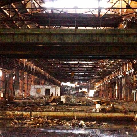 废弃的国企《轧钢厂》            拍摄于2024.11