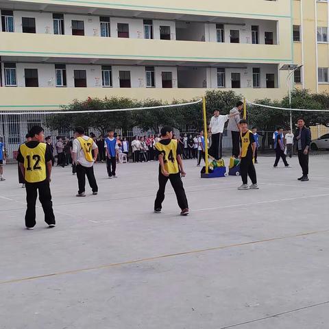 践行二十大，青春“篮”不住，激情澎“排”，“足”够精彩————广南县者兔乡初级中学校篮球、足球、排球联赛活动纪实