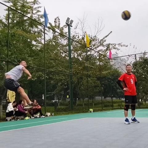 邛崃气排球队风采