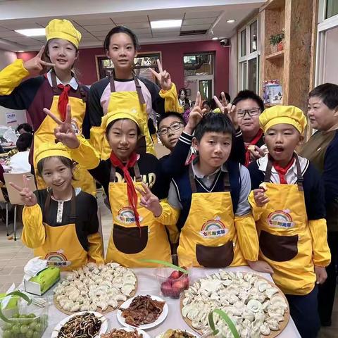 传承中华文化，学做传统美食——水车园小学五年级四班开展包饺子劳动课