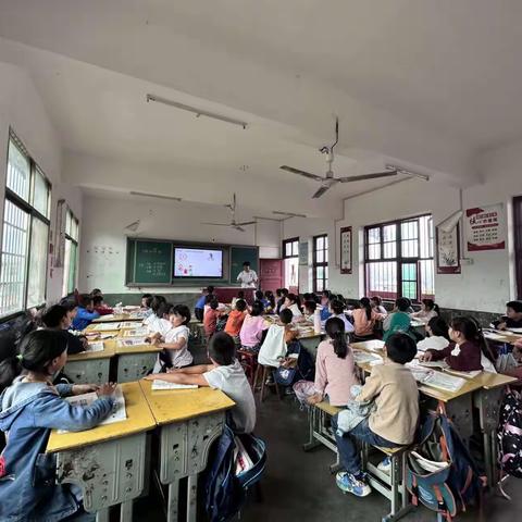 2023年白沙中心小学数学一组第二次校本研修活动