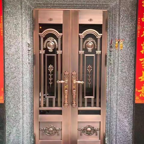 仿铜门双开（石门斗）