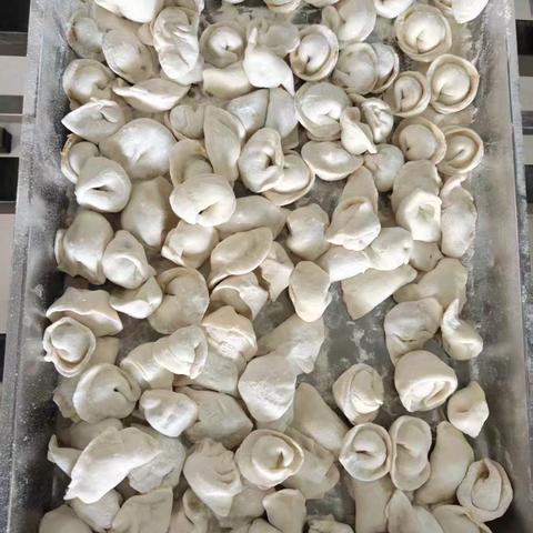 指尖捏出团圆味，实践传承中华情 ‍——我校开展学生包饺子实践活动