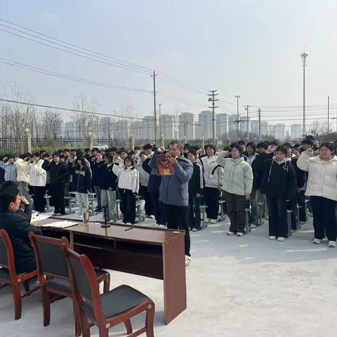 百日砺剑战中考 同心逐梦向未来 ‍——瀚林中学中考百日誓师大会