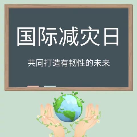 阜阳市民族幼教集团 山河甲第南区分园开展2023年国际减灾日宣传活动（副本）