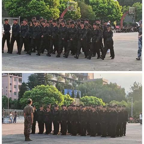 “宝剑锋从磨砺出，梅花香自苦寒来”——2023级建瓯职业中专学校军训活动