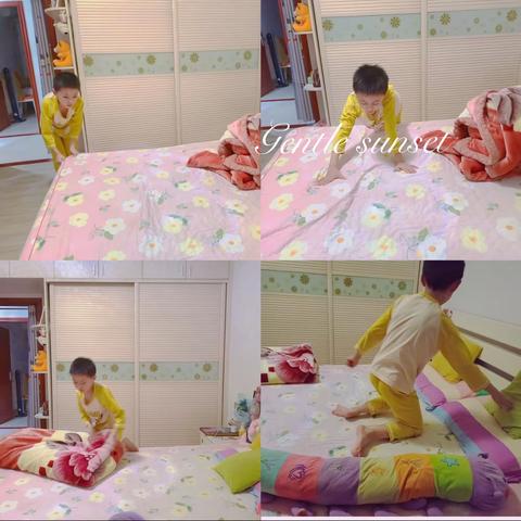 502班美德作业— 帮长辈整理床被