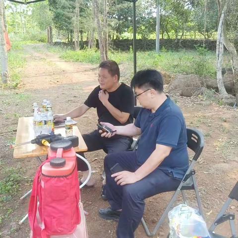 龙桥镇道贡村清明节期间防火减灾值班值守