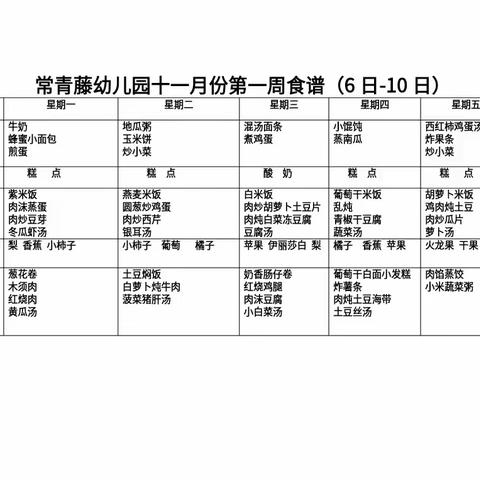 走走班十一月第一周教学活动