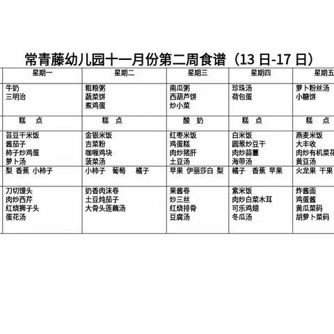 走走班十一月第二周教学活动